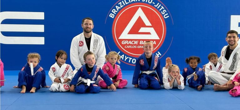 Gracie barra Layton Kids classes BJJ self-defense
